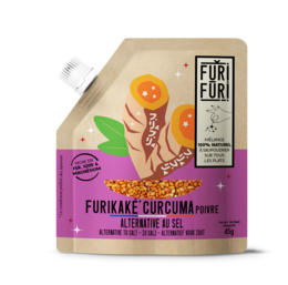 Furikake Gurkemeje og Peber - Sesam- og tangkrydderi - 45g