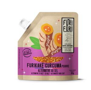 Furikake Turmeric and Pepper - Sesame and seaweed condiment - 45g