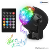 Discolampe - Partylautsprecher - mit Fernbedienung - LED - Bluetooth - USB