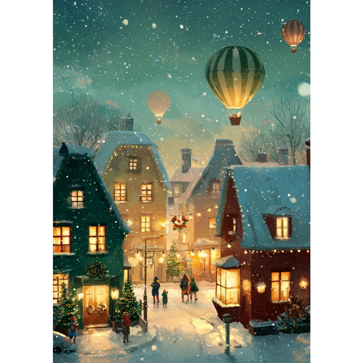 Christmas Village: NO. 3 | Kaart Fripperies