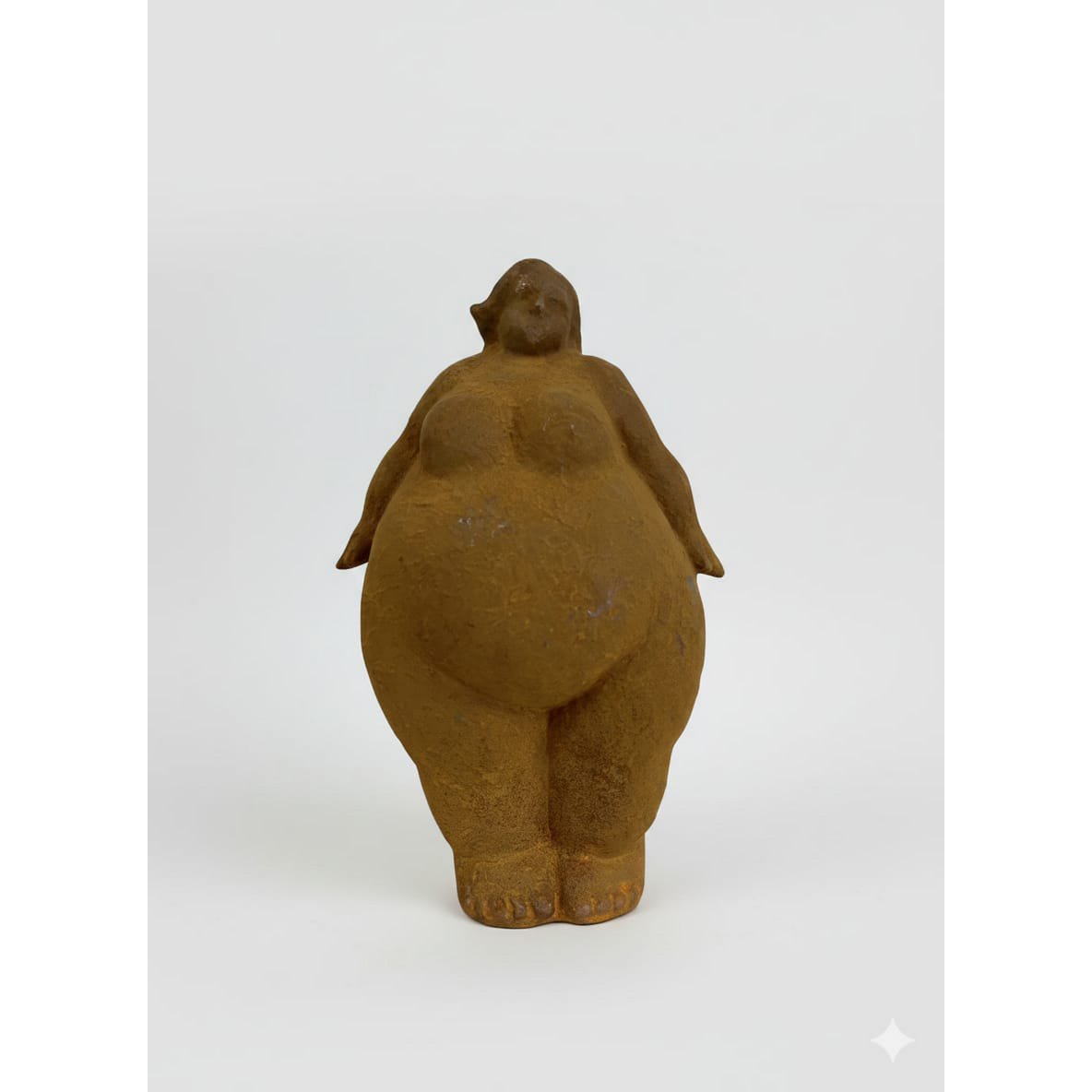 Stojąca kobieta żeliwna, 16x11x24cm, 3kg