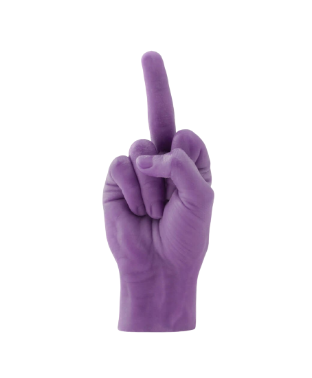 F*ck you Candle Purple