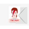Postkarte / Star Man