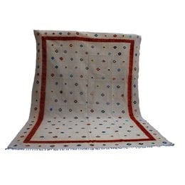 Soumak Tapa Beige Kelim Vloerkleed