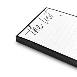 Notizblock / To Do Liste "Monochrome", Din Lang