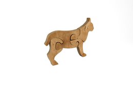 Holzpuzzle Luchs