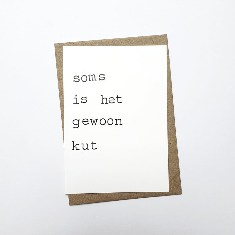 Nogle gange er det bare surt