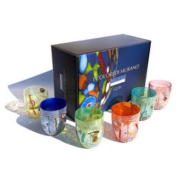 Giorgione -briller i Murano Glass, lavet på øen Murano, sprængt og håndlavet af Masters Vetrai - Special Edition - 350 ml.