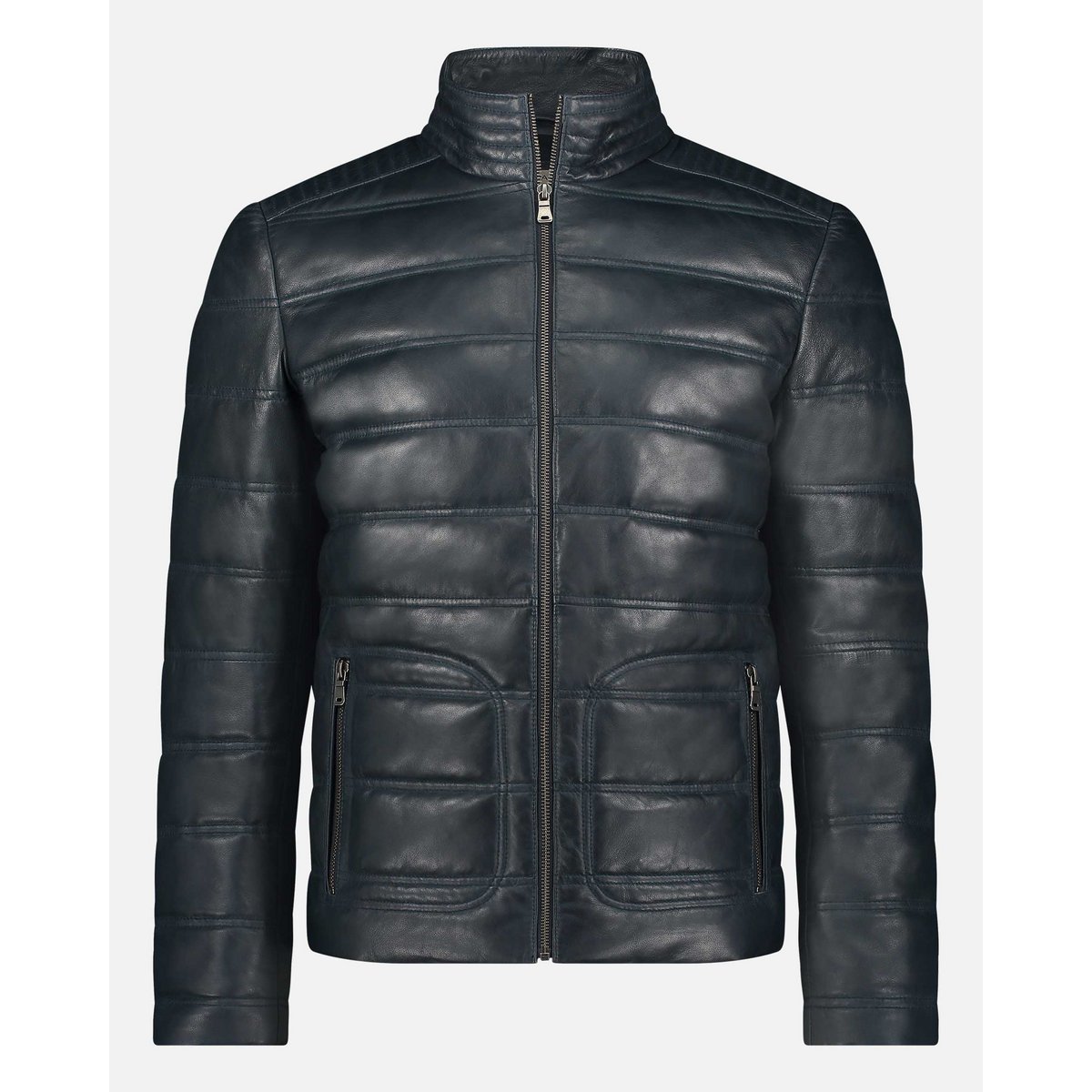Rumford │ Lederpufferjacke