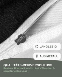 Beaver bed linen set 135x200cm Christmas in gray white