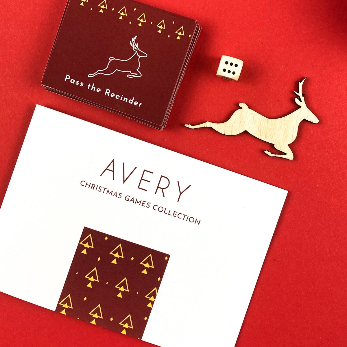 Avery 4-in-1 Familie Kerstspellen