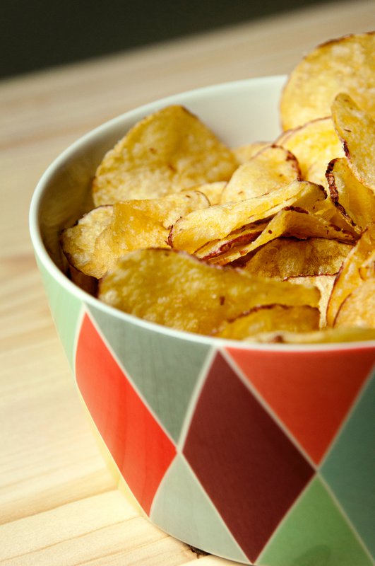 John & John Chips Crisps Havsalt 40g pose