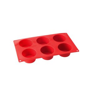 Dr.Oetker Siliconen Muffinpan met 6 holtes