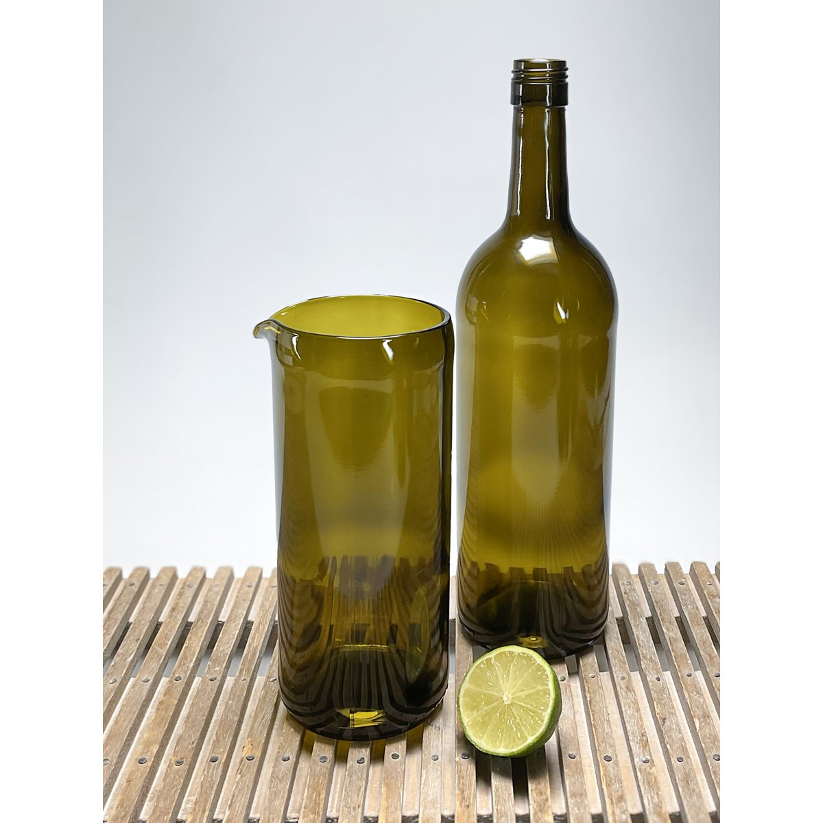 Carafe Upcycle 800 ml réalisée à partir d'une bouteille