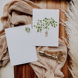 Postkort - Eucalyptus gren II