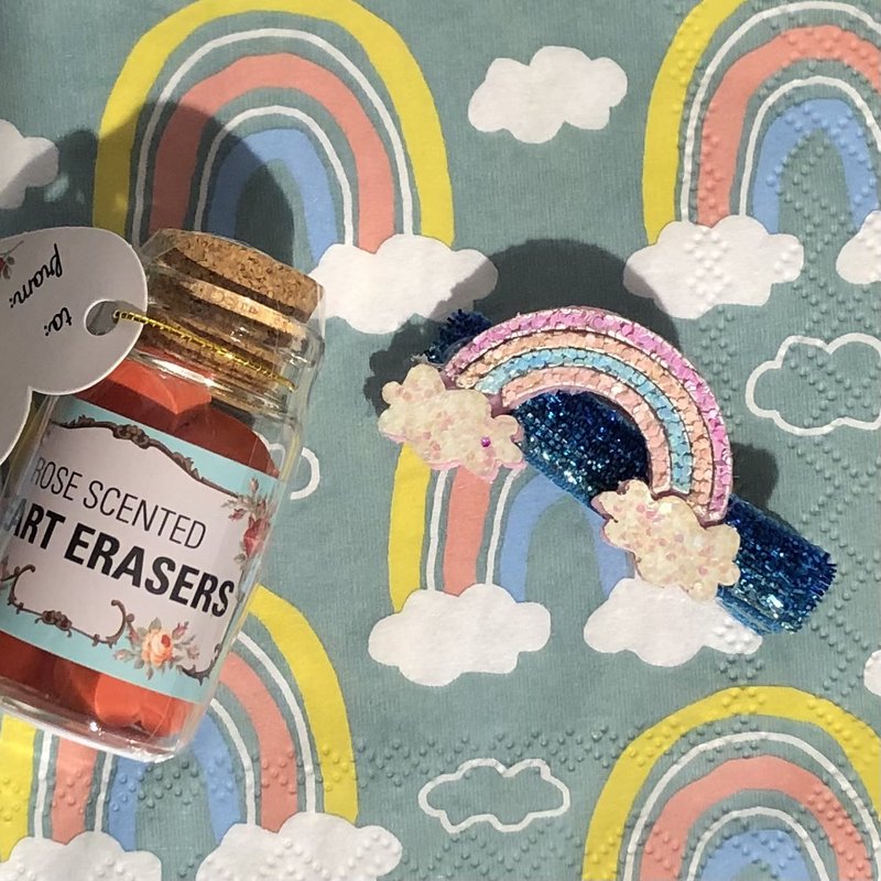 Rainbow Clip Pastel