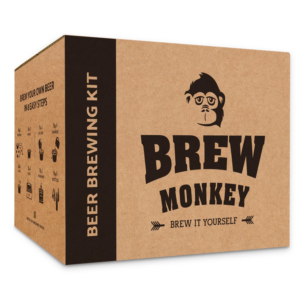 Kit de elaboración de cerveza Brew Monkey - Rubio básico