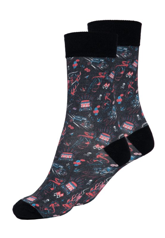 Socken «Rockabilly Devil»
