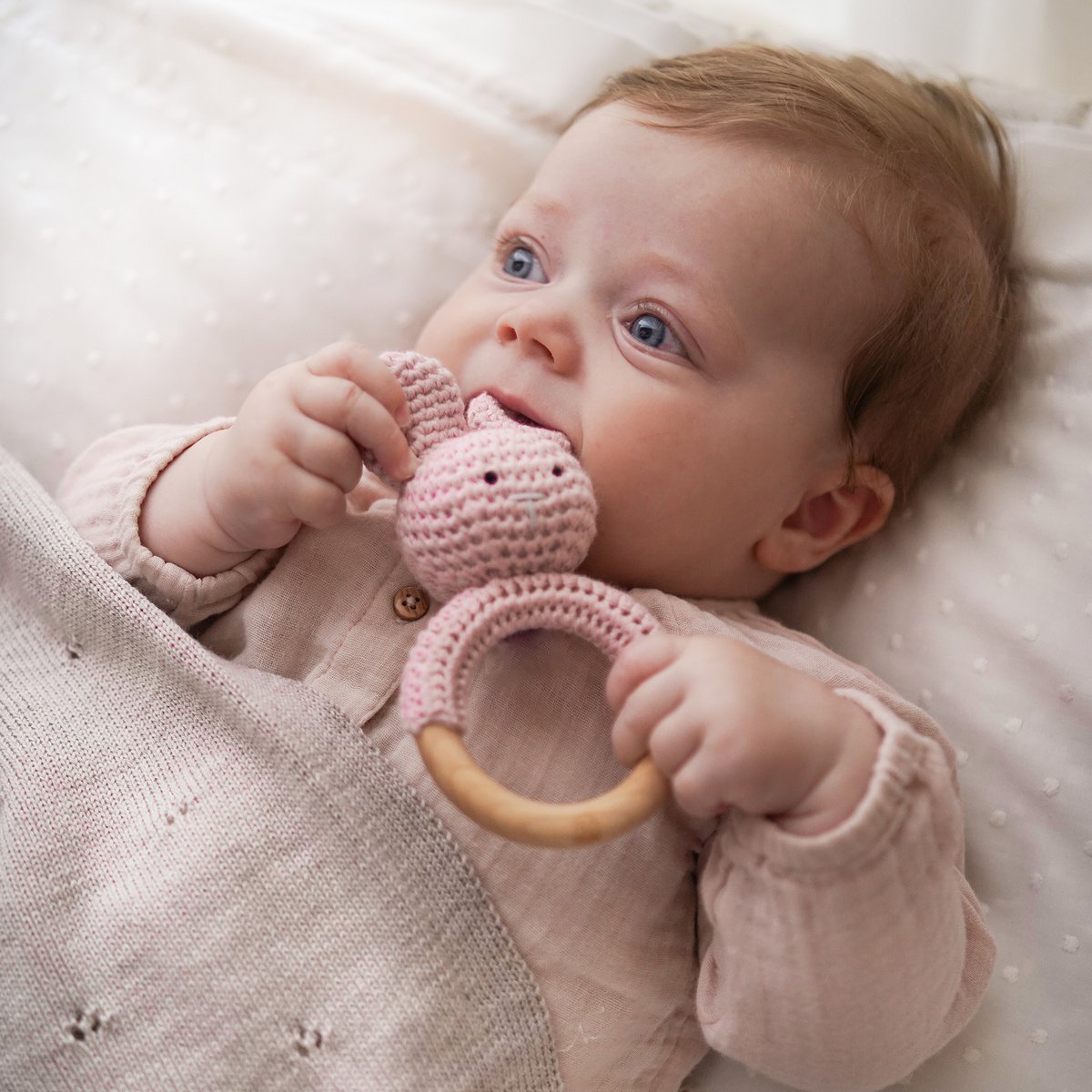 Bunt -teether - jasnoszary