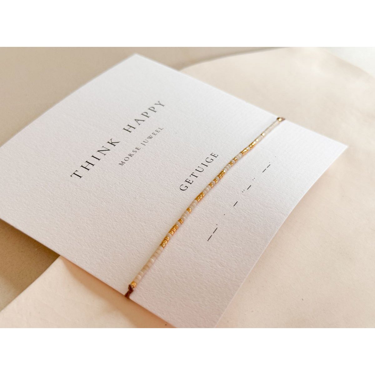 Morse Armband - GETUIGE