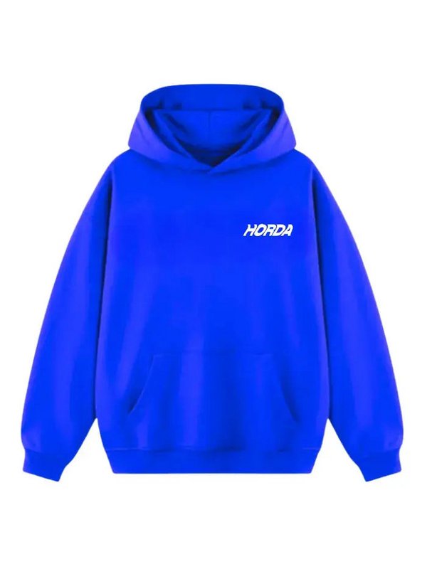 Felpa con Cappuccio 460g Boxy Fit War — Streetwear Made in Italy | Horda Brand