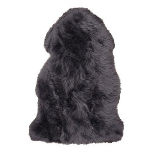 Lambskin - Real Lambskin, Grey - 50x85 cm