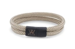 Reb armbånd 12mm - Caesar kollektion | Udgave sort