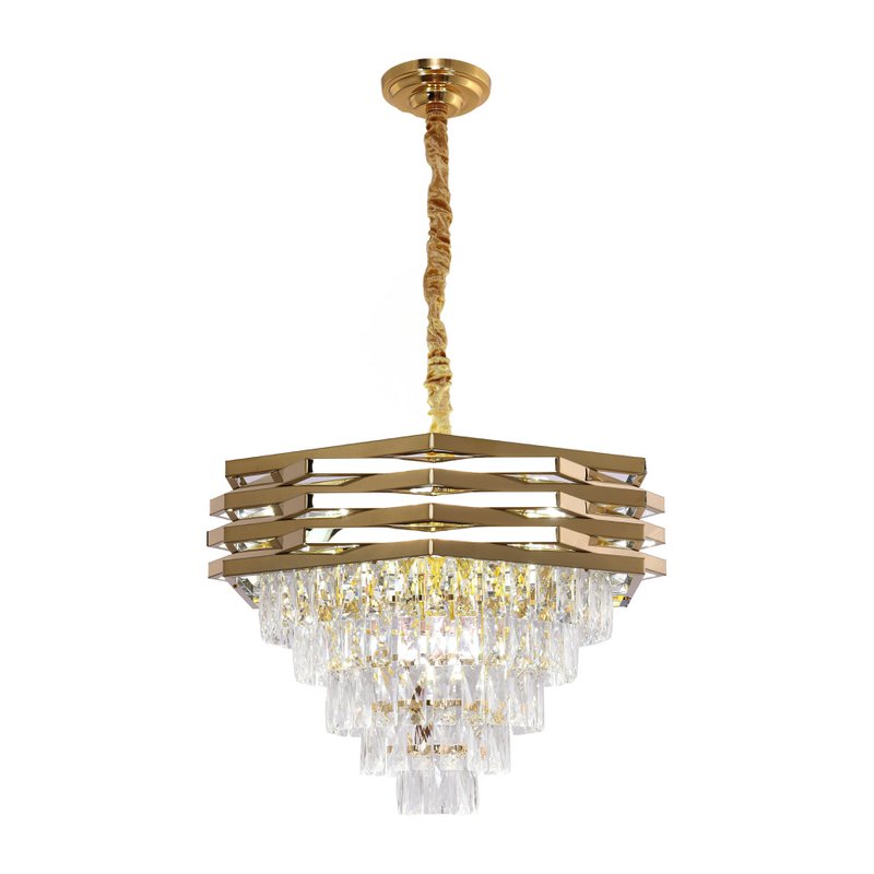Kristallgoldlampe | 60 cm