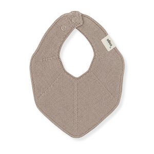 Gebreide slabbetje - Fjola - Tiny Pebble