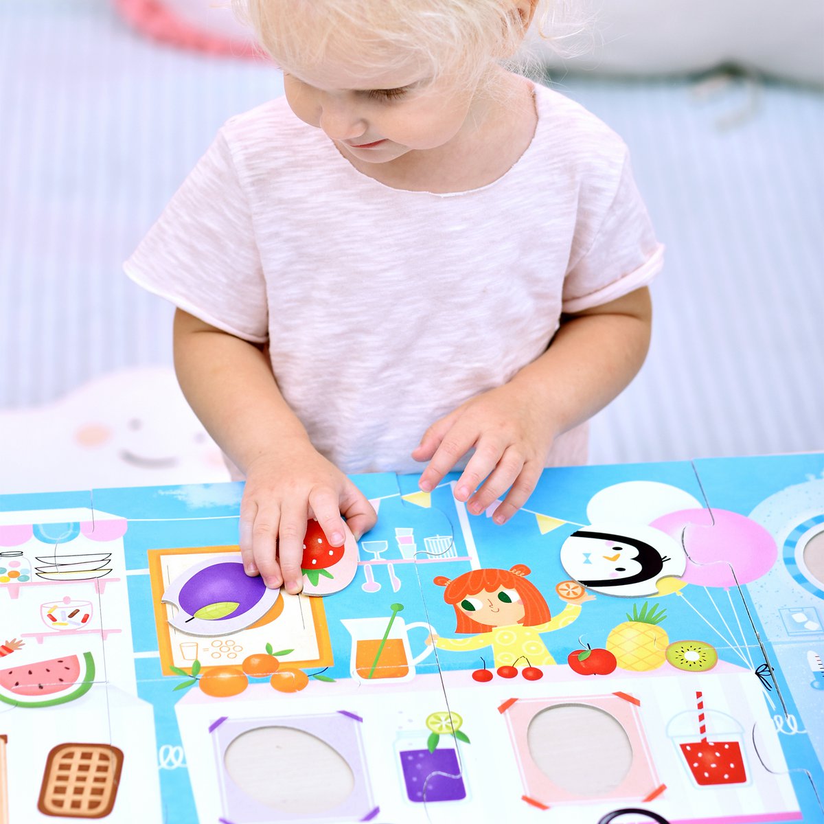 Make-a-Match Puzzle Food Truck 2+