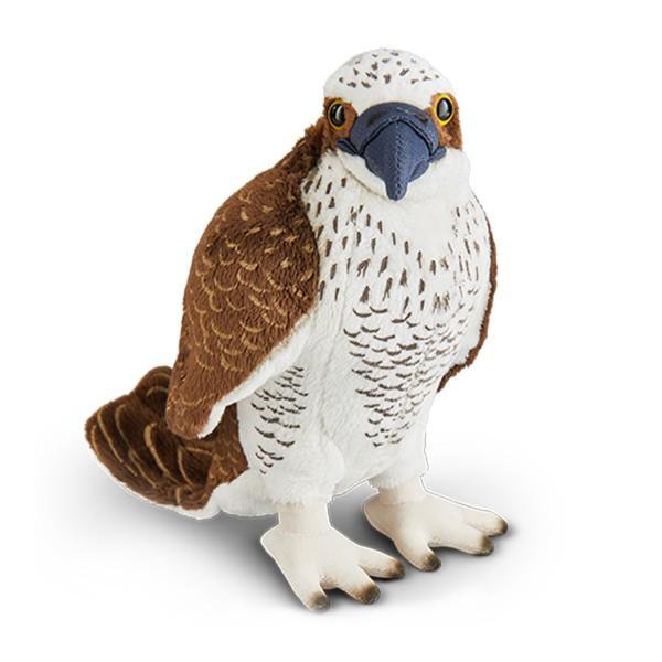 Living Nature peluche peluche balbuzard pêcheur - peluche oiseau doux