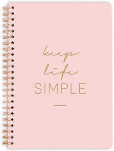 Keep Life Simple - 60 sheets - DIN A5 - 1012P