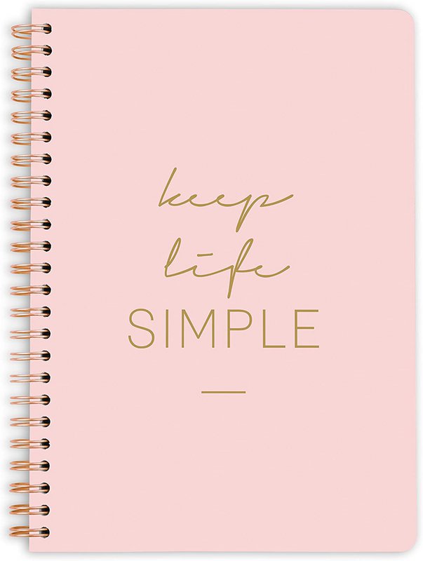 Keep Life Simple - 60 ark - DIN A5 - 1012P