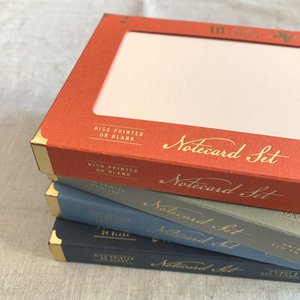 Notecard set / blank / PALE BLUSH / sustainable