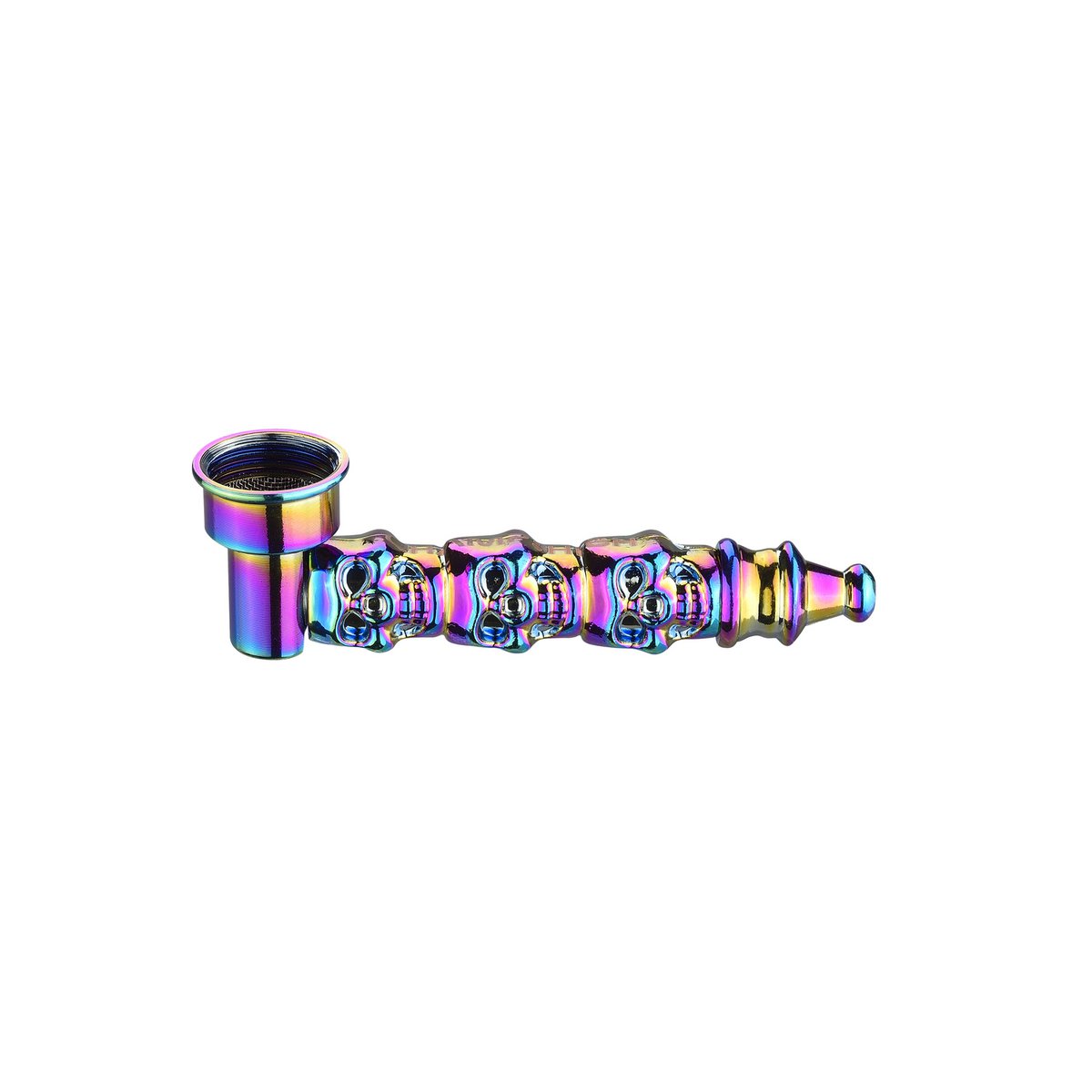Metalrør kranium 8 cm