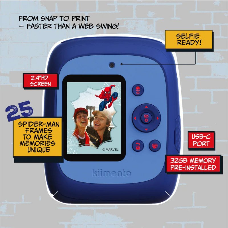 Marvel Spider-Man Print Pro-Kamera