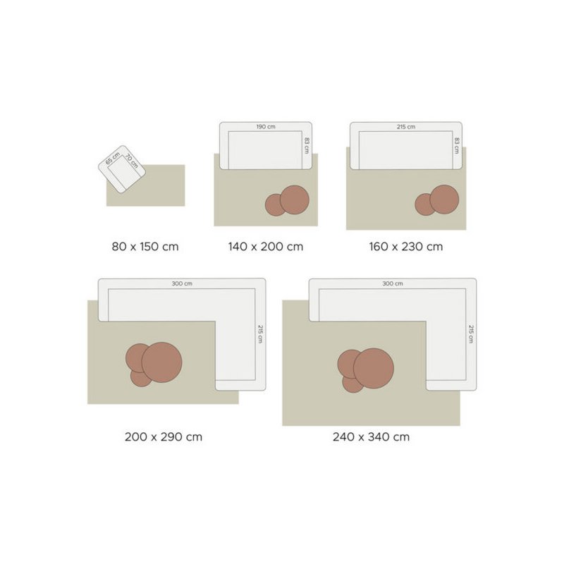 Rug Velluto Choco – 160 x 230 cm
