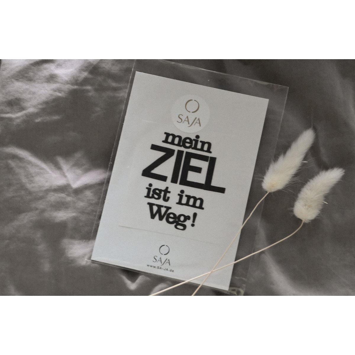 IJzerafbeelding "Mijn doel is in de weg!"