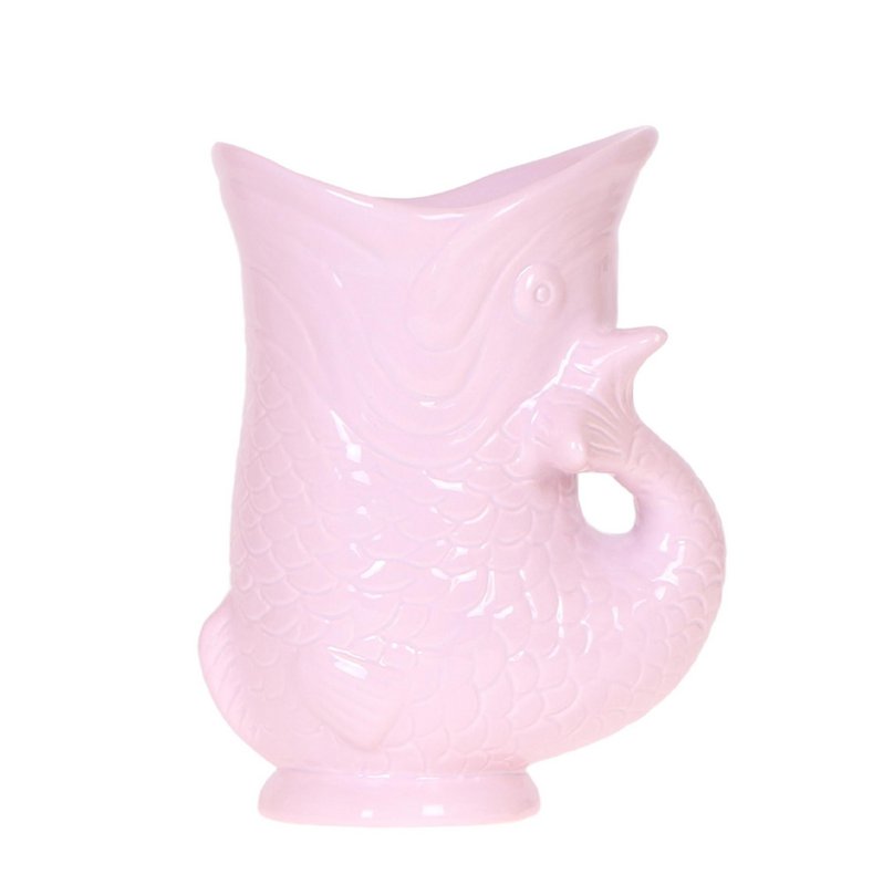 Hummingbird Hjem | Fisk - Pink - Ø9cm