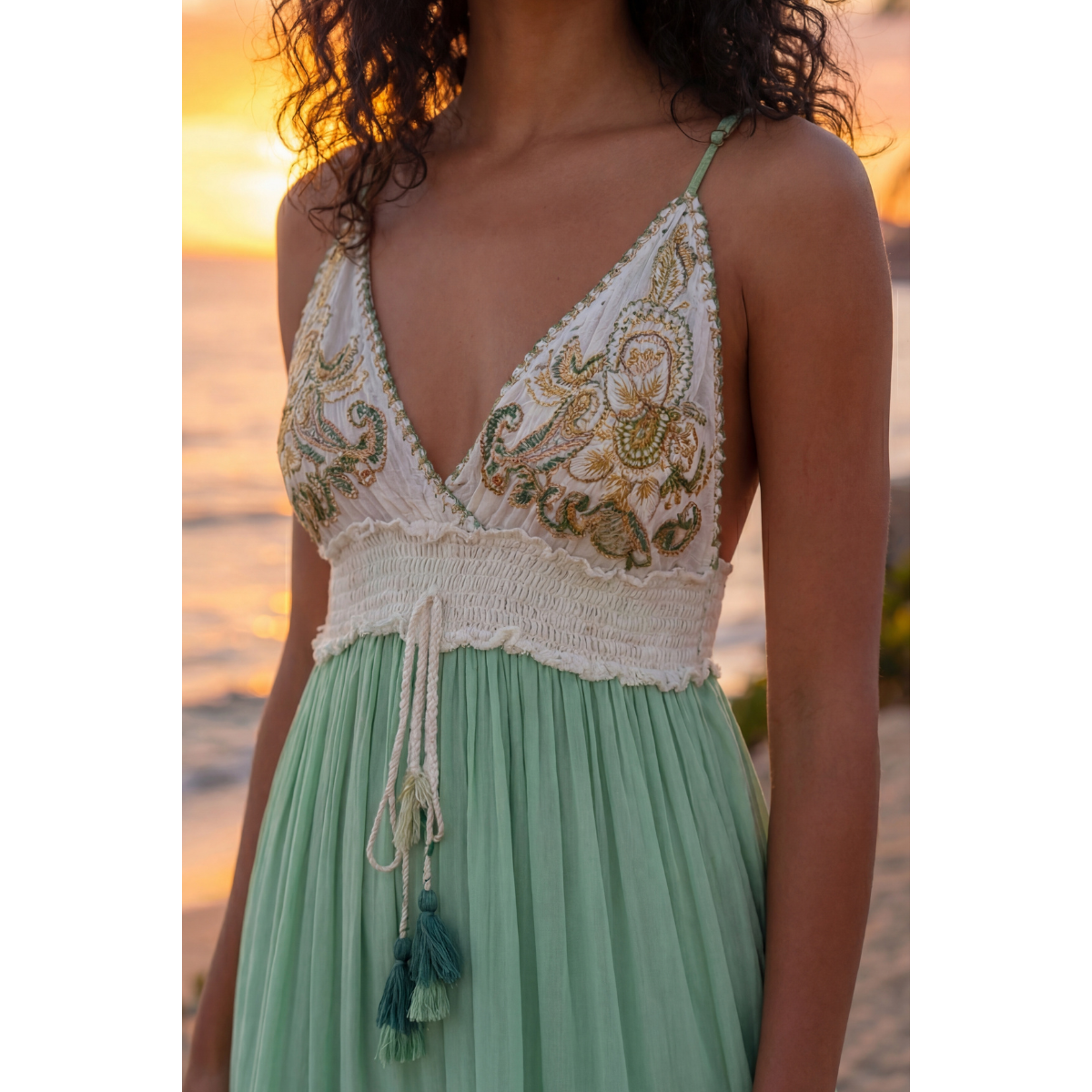 Kleid Megan Aquamarin