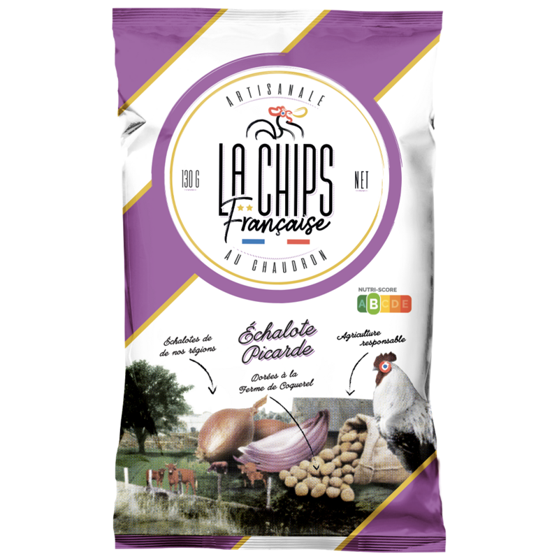 Patatine francesi di scalogno della Piccardia 130 g