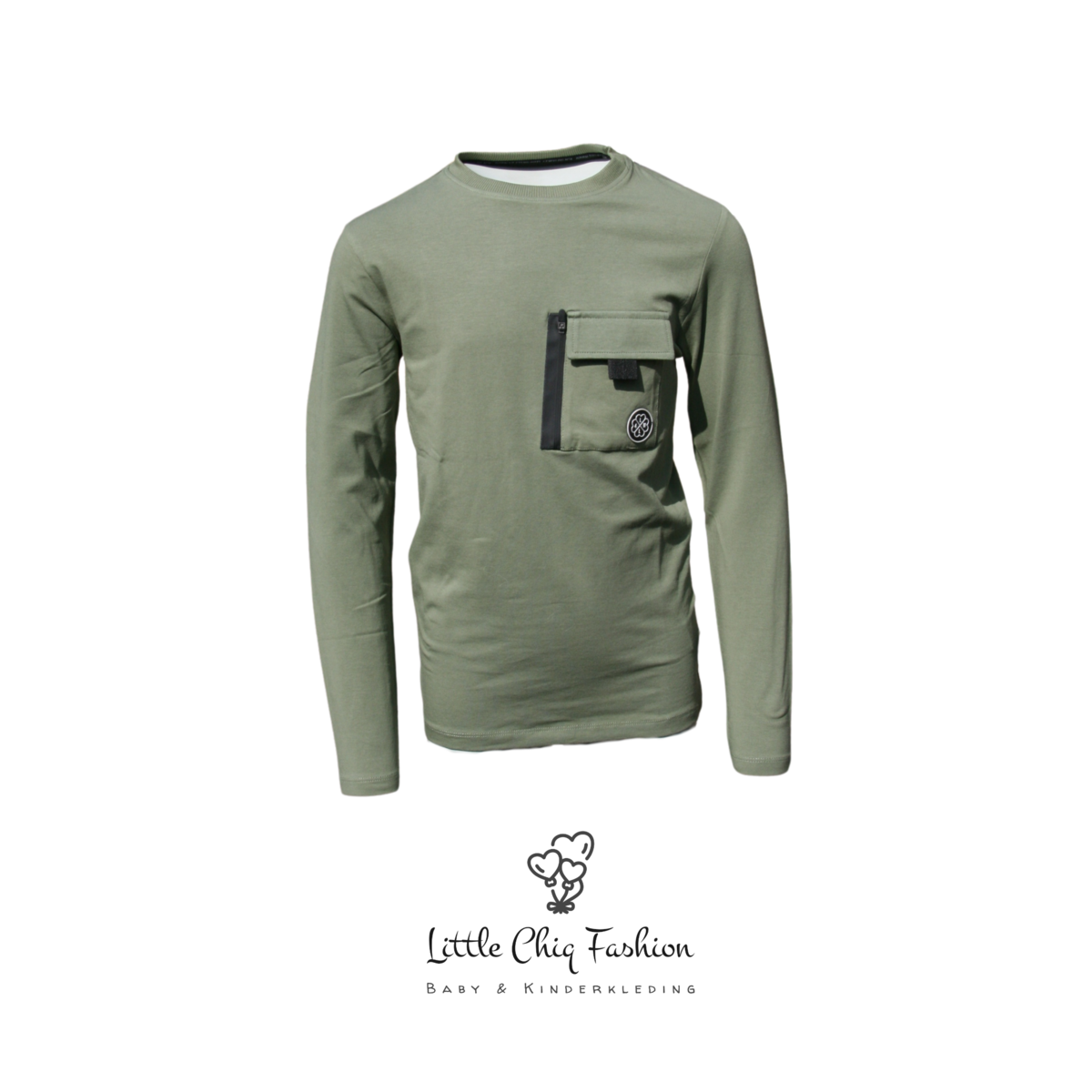Maglia a maniche lunghe LewyLou NO4 verde
