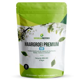  Hair growth supplement for men containing natural ingredients to support healthy hair growth and strength.