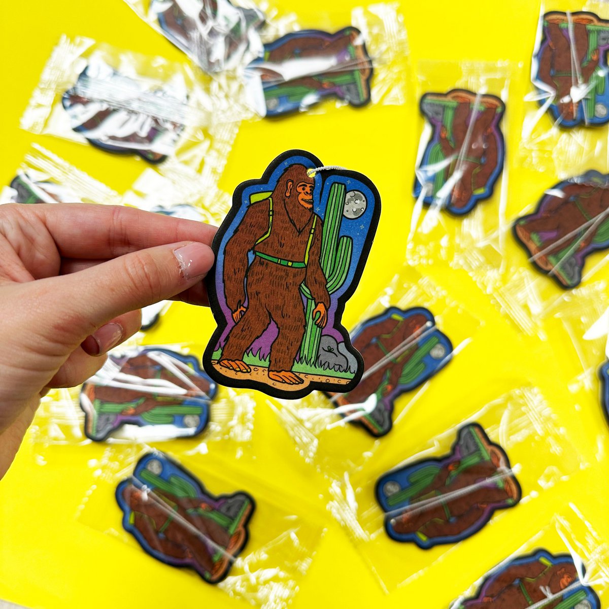 Adventurer Bigfoot Car Air Freshener