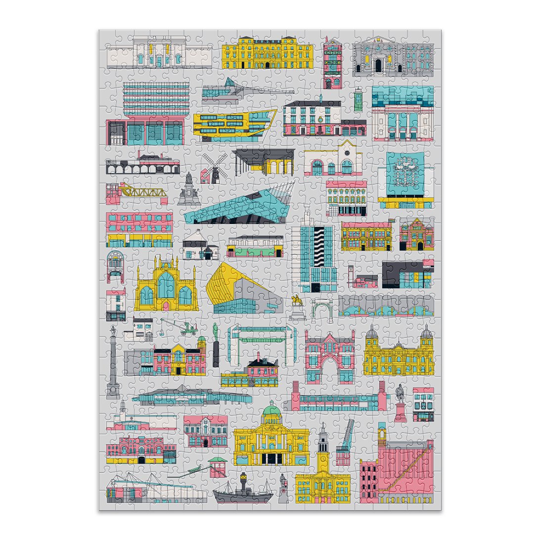 Buildings Jigsaw Puzzle (500 pieces)