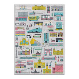 Buildings Jigsaw Puzzle (500 pieces)