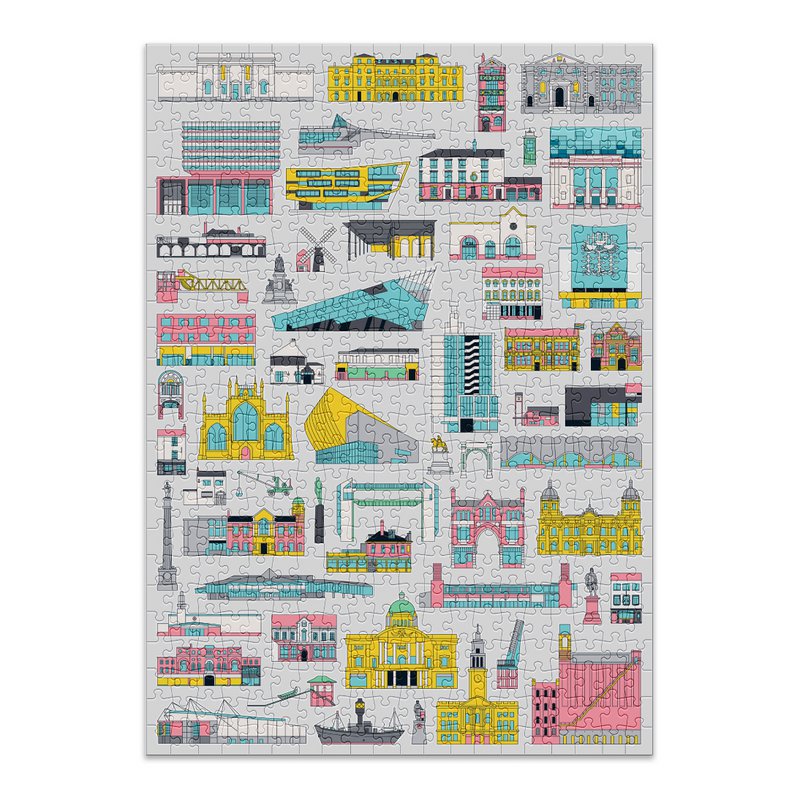 Buildings Jigsaw Puzzle (500 pieces)