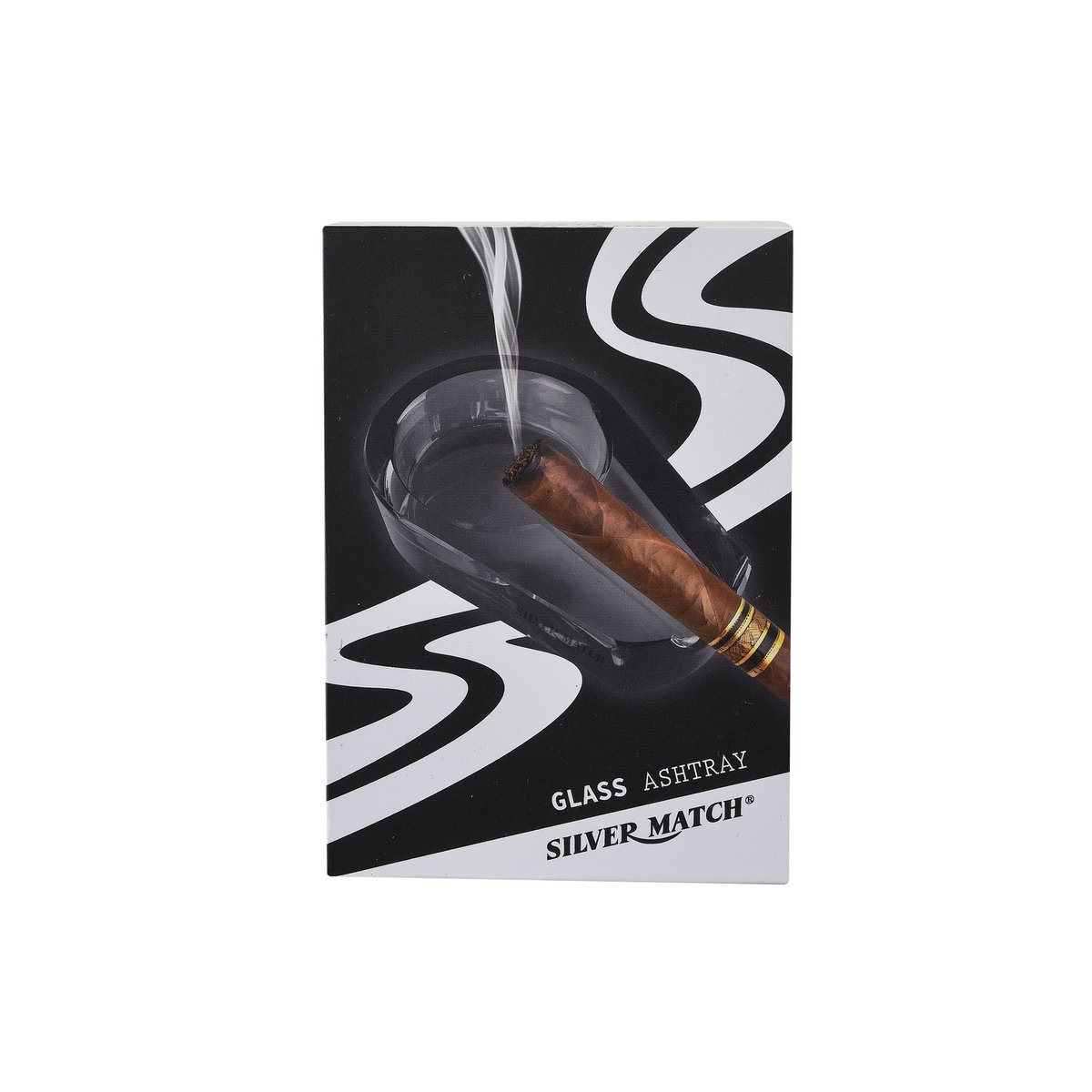 Ashtray for glass cigar