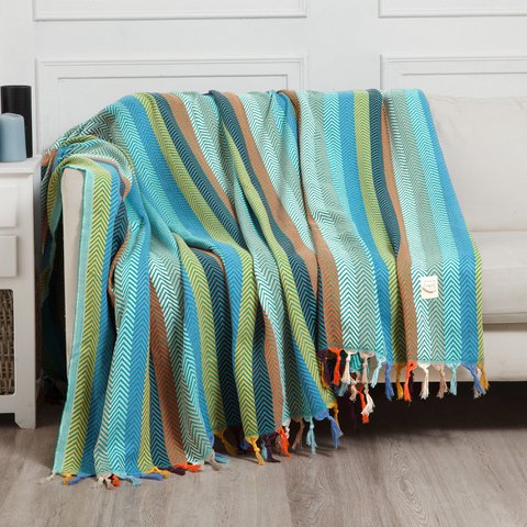 Harlequin Bedspread- Throw- 200x220 cm
