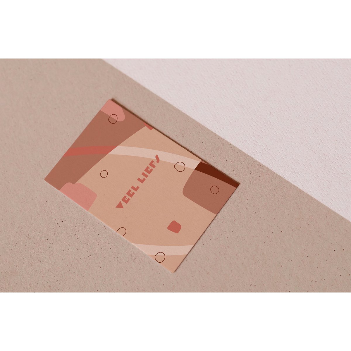 Colorful Cards "Veel Liefs"